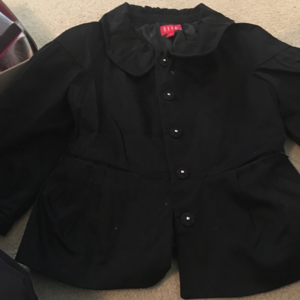 elle black jacket